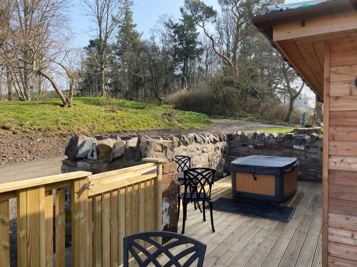 Partridge Lodge With Hot Tub Forgandenny Esterno foto