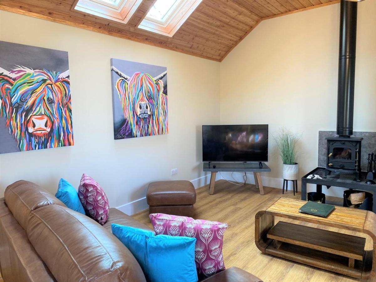 Partridge Lodge With Hot Tub Forgandenny Esterno foto