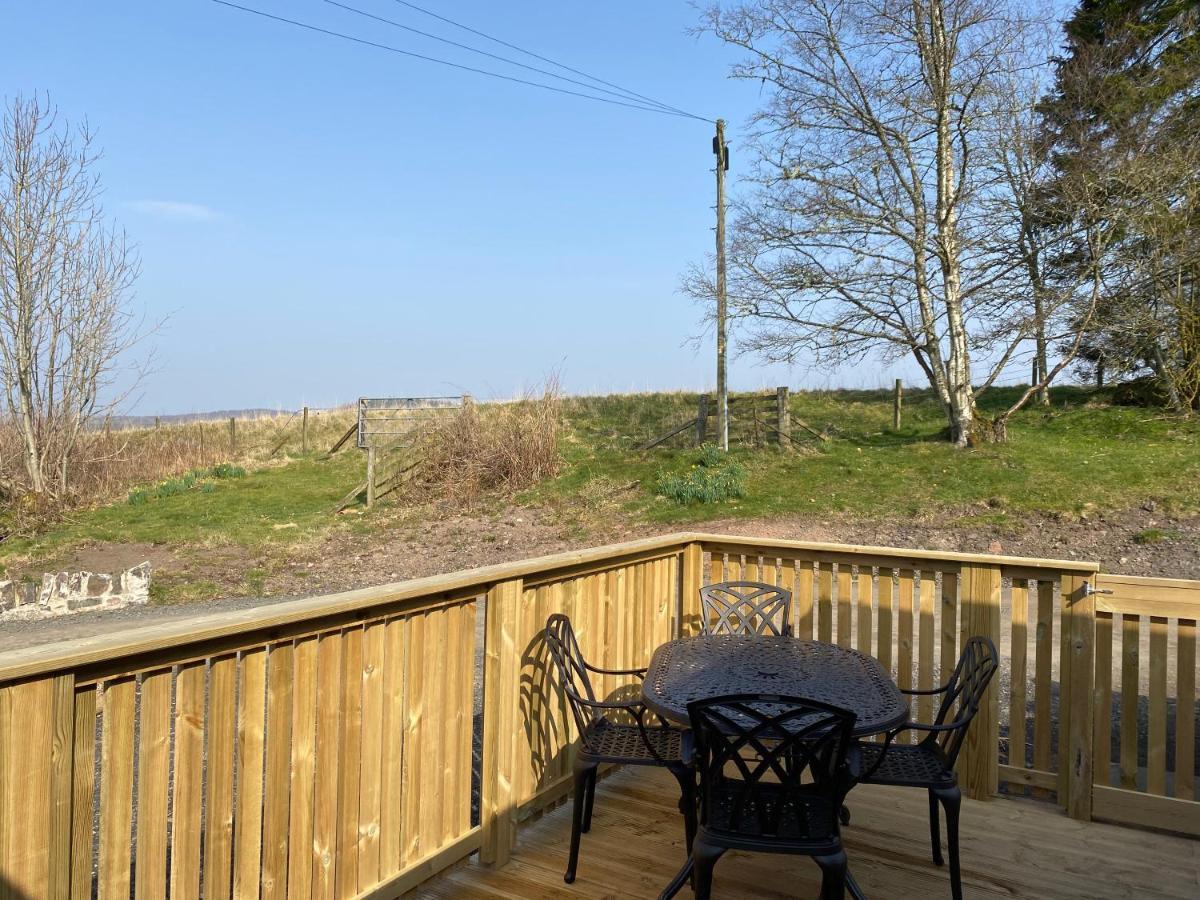 Partridge Lodge With Hot Tub Forgandenny Esterno foto